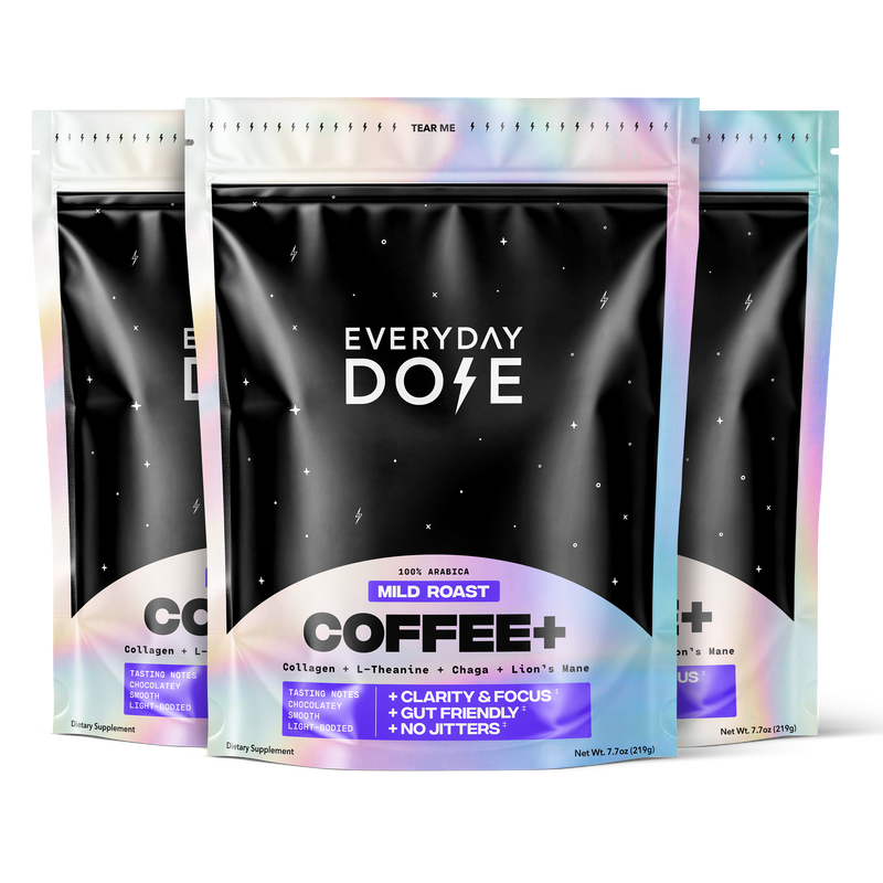 Coffee+ Mild Roast (90 Servings) - Travel Glow Touch